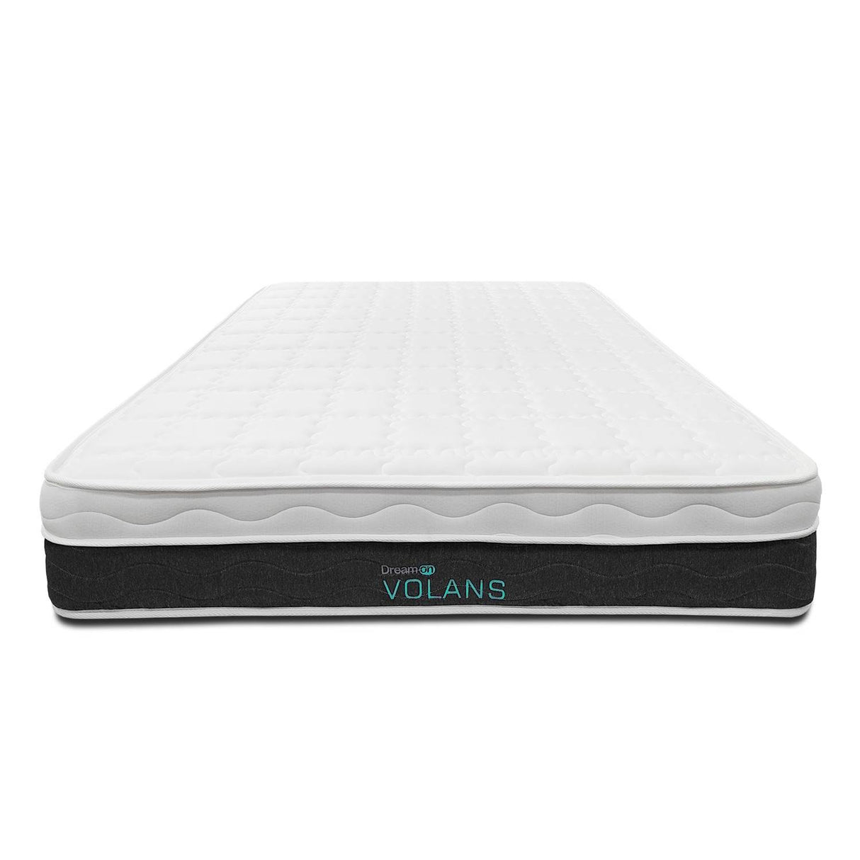 Combo Colchón Volans Blanco King 200 X 200 Cm Medio e Hipoalergénico - Colchones | Bylmo