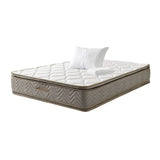 Colchón Galaxy Beige y Plata Sencilla 100 cm con Una Almohada y Protector - Combos Habitacion | Bylmo