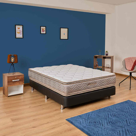 Colchón Galaxy Beige King 200 X 200 Cm Medio Firme Ortopedico - Colchones | Bylmo