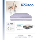 Colchón Mónaco King 200 cm Medio - Colchones | Bylmo