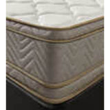 Combo Base Cama y Colchón Optims Beige y Plata Queen 160 cm con Dos Almohadas y Protector - Combos Habitacion | Bylmo