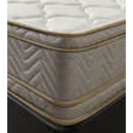 Combo Base Cama y Colchón Optims Beige y Plata Queen 160 cm con Dos Almohadas y Protector - Combos Habitacion | Bylmo