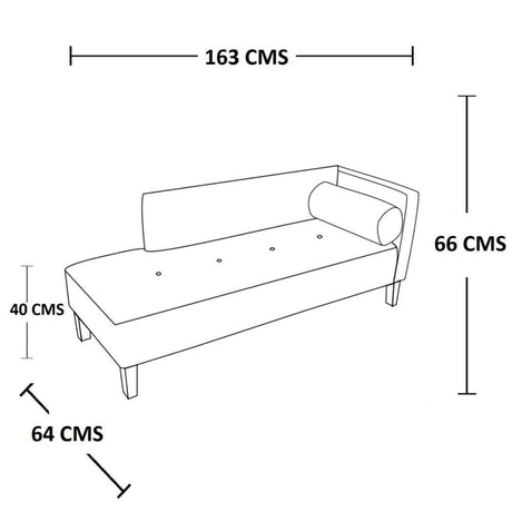 Combo Sala Chaise Long Verde Menta 163 cm con Sofá Puff y Mesa de Centro - Sillas | Bylmo