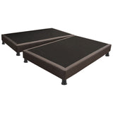 Combo Colchón y Base Cama Dublín Cafe King 200 X 200 Cm Medio Firme Ortopedico e Hipoalergénico - Combos Habitacion | Bylmo