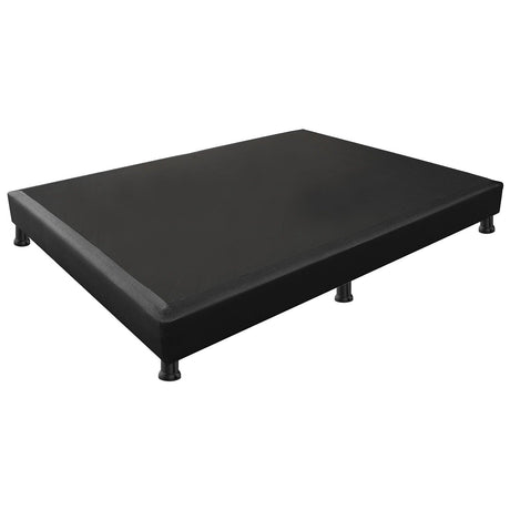 Combo Colchón y Base Cama Versalles Negro Doble 140 X 190 Cm Medio Firme Ortopedico e Hipoalergénico - Combos Habitacion | Bylmo