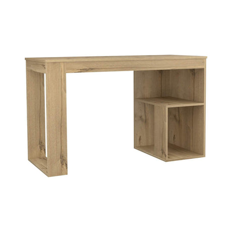 Combo Escritorio y Biblioteca Astana Duna 120 cm Minimalista con Entrepaños - Combos Oficina | Bylmo
