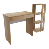 Combo Escritorio y Biblioteca Escrilec Rovere 80 cm con Cajón y Entrepaños - Combos Oficina | Bylmo