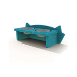 Comedero Mismicos 37 cm Azul Pequeño para Gatos - Muebles para Mascotas | Bylmo