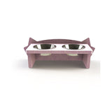 Comedero Mismicos 37 cm Rosa Pequeño para Gatos - Muebles para Mascotas | Bylmo