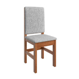 Comedor Bufalo Canela 180x78cm Rectangular de Ocho Puestos y con Ocho Sillas - Comedores | Bylmo
