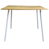 Comedor Cuadrado Duna 90 cm de Cuatro Puestos sin Sillas - Comedores | Bylmo