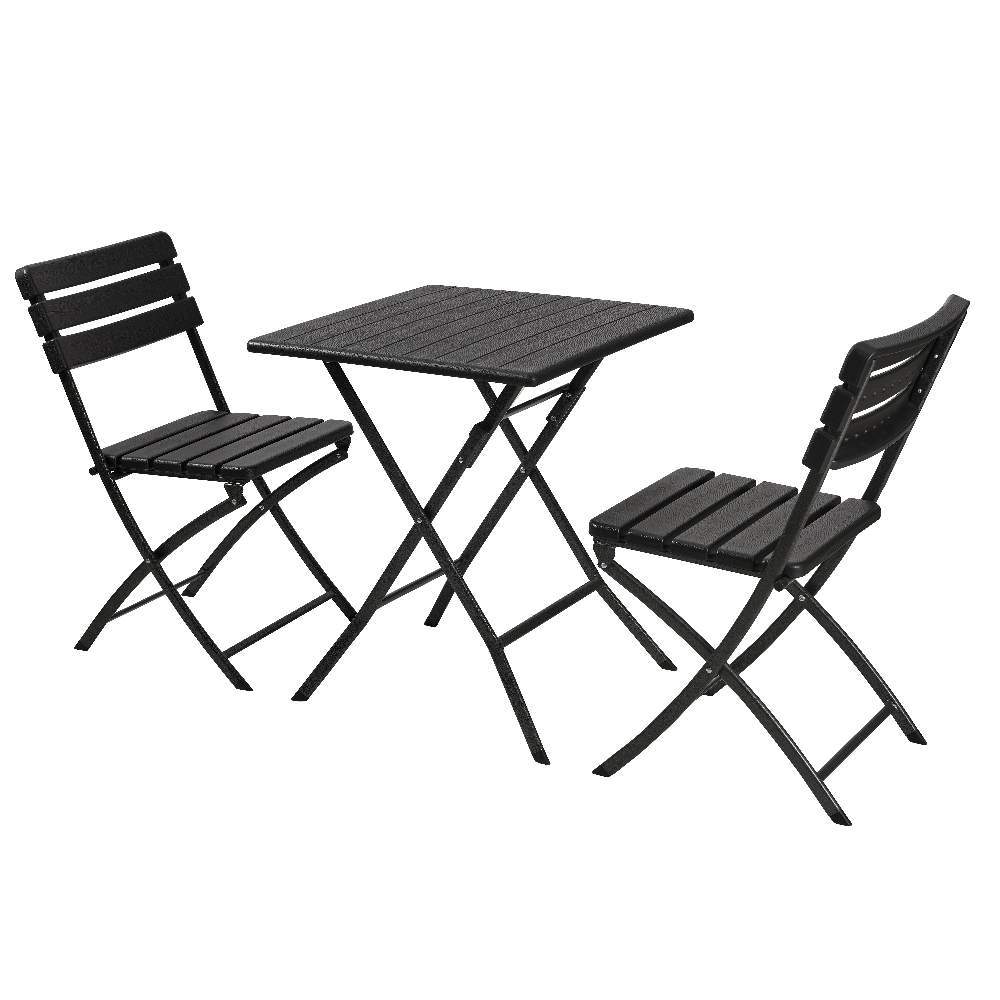 Comedor Luxe Negro 61 cm de Exterior Incluye sillas - Comedores | Bylmo