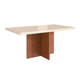 Comedor Fontana Canela 160 cm de Seis Puestos (Incluye Sillas) - Comedores | Bylmo