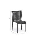 Comedor Zama Gris 160 cm de Exterior - Comedores | Bylmo