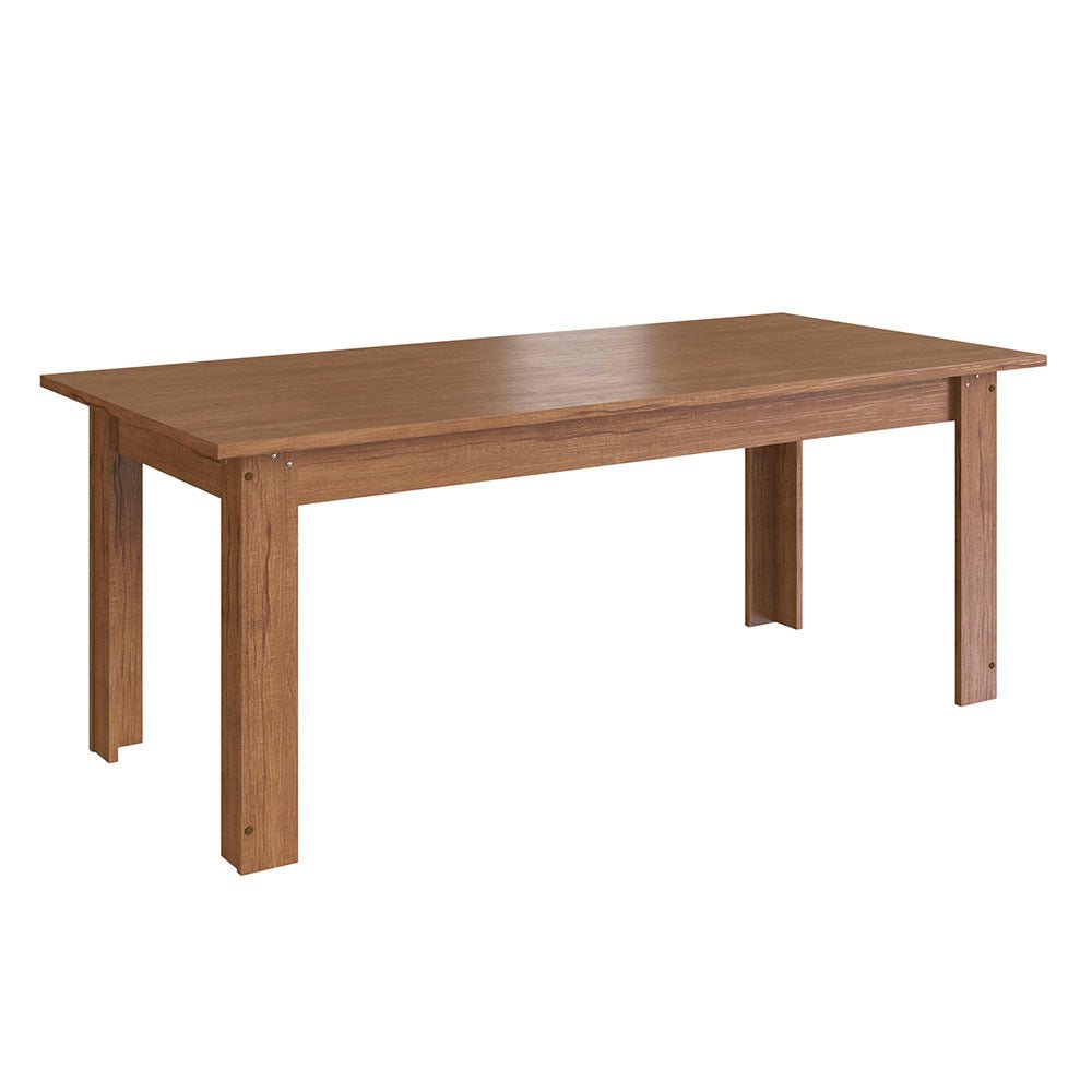 Comedor Lincoln Canela 180 cm de Ocho Puestos (Incluye Sillas) - Comedores | Bylmo