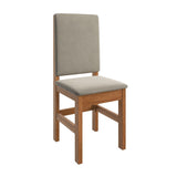 Comedor Lincoln Canela 180 cm de Ocho Puestos (Incluye Sillas) - Comedores | Bylmo