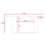 Comedor Nepal Miel 160 cm de Cuatro Puestos - Comedores | Bylmo
