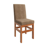Comedor Orlando Canela 160 cm de Seis Puestos (Incluye Sillas) - Comedores | Bylmo