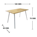 Comedor Rectangular Duna 120 cm de Cuatro Puestos sin Sillas - Comedores | Bylmo