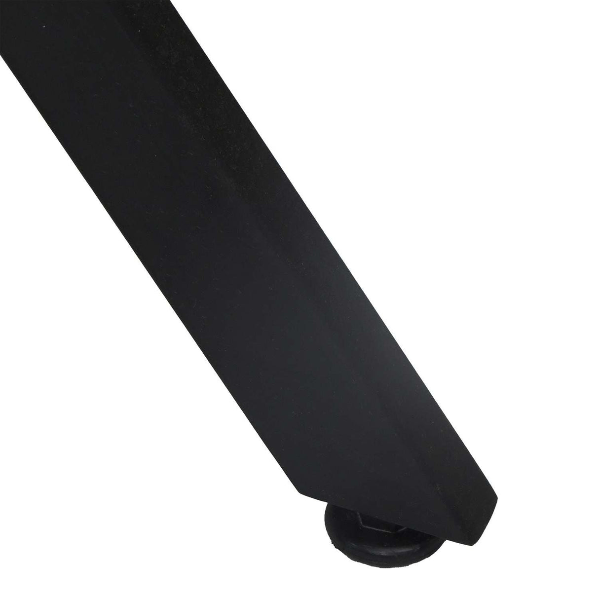 Comedor Stars Amaretto 140 cm con Seis Sillas Metálicas Negras - Combos Comedor | Bylmo