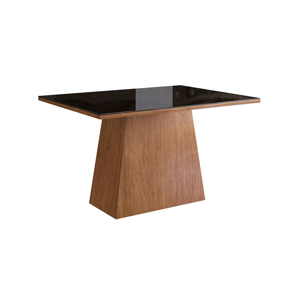 Comedor Tampa Canela 120 cm de Cuatro Puestos (Incluye Sillas) - Comedores | Bylmo