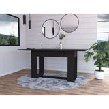 Comedor Volterra Wengue 160x74.05cm Rectangular de Seis Puestos y sin Sillas - Comedores | Bylmo