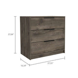 Cómoda Kaia Plus Bellota 70 cm con Tres Cajones - Cajoneras | Bylmo
