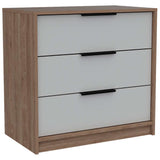 Cómoda Kaia Plus Miel 70x68.7cm De Tres Hileras con Tres Cajones - Cajoneras | Bylmo