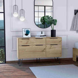 Cómoda Augusta Duna 120x74cm De Cuatro Hileras con Cuatro Cajones - Cajoneras y Comodas | Bylmo