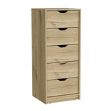 Cómoda Basilea Duna 45x108cm De Cinco Hileras con Cinco Cajones - Cajoneras y Comodas | Bylmo