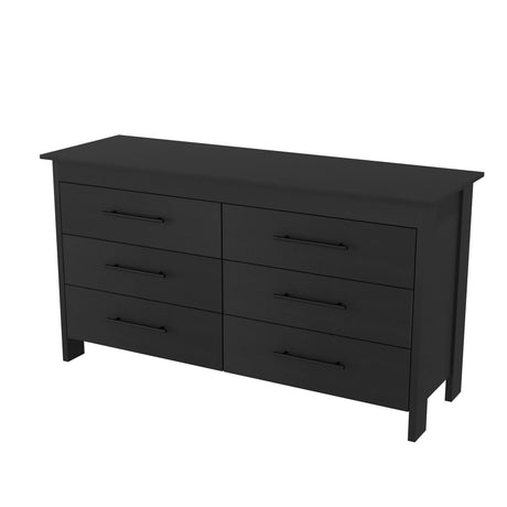 Cómoda HMS Wengue 150x81cm De Tres Hileras con Tres Cajones - Cajoneras y Comodas | Bylmo