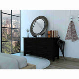 Cómoda HMS Wengue 150x81cm De Tres Hileras con Tres Cajones - Cajoneras y Comodas | Bylmo