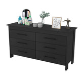 Cómoda HMS Wengue 150x81cm De Tres Hileras con Tres Cajones - Cajoneras y Comodas | Bylmo