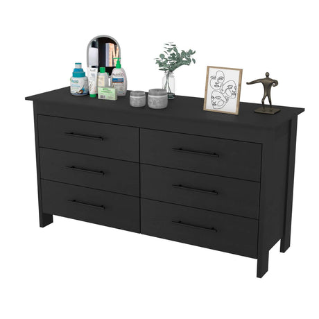 Cómoda HMS Wengue 150x81cm De Tres Hileras con Tres Cajones - Cajoneras y Comodas | Bylmo