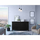 Cómoda HMS Wengue 150x81cm De Tres Hileras con Tres Cajones - Cajoneras y Comodas | Bylmo