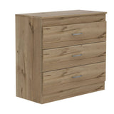 Cómoda Melia Duna 80x75cm De Tres Hileras con Tres Cajones - Cajoneras | Bylmo