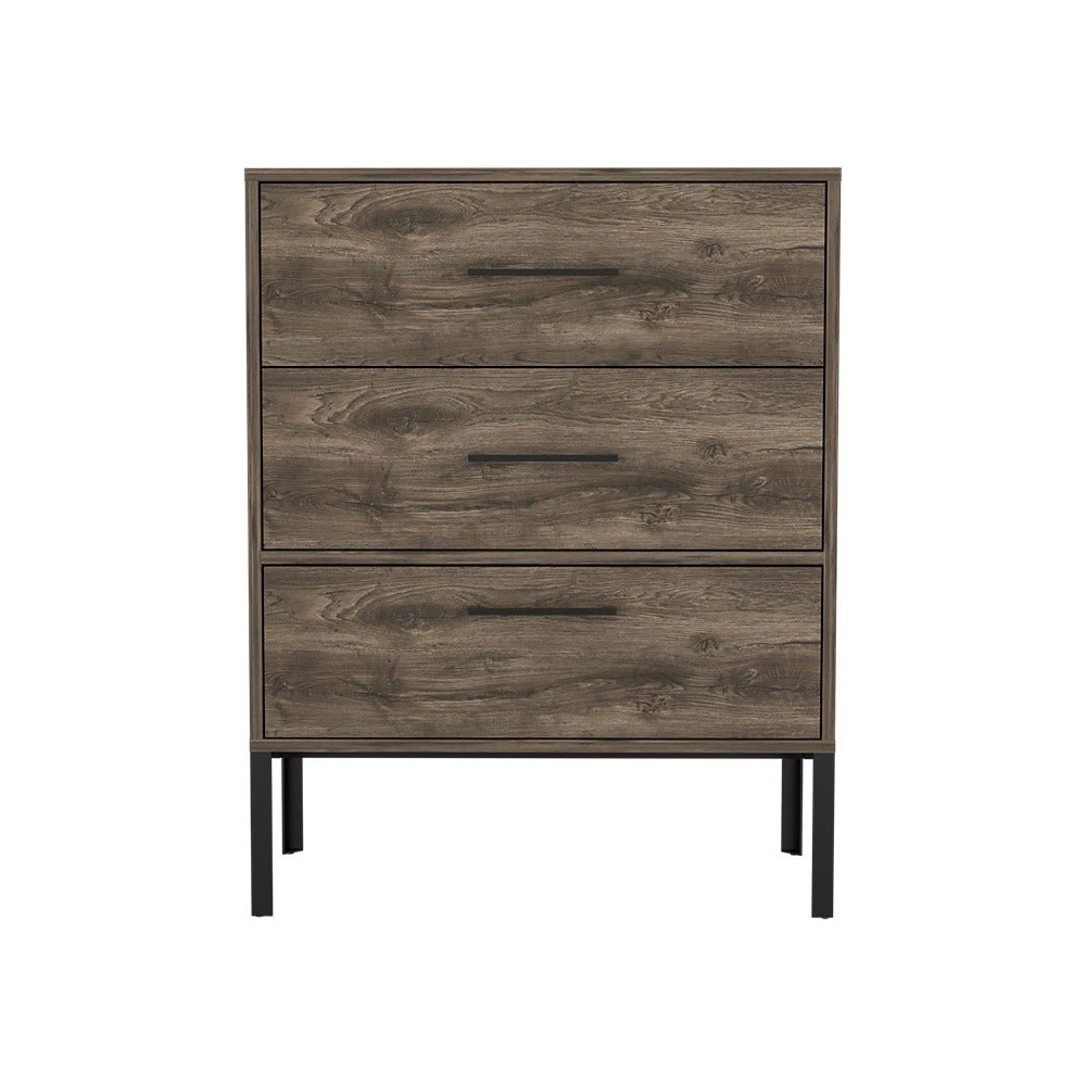 Cómoda Soho Bellota 70 cm con Dos Cajones y Una Puerta - Cajoneras | Bylmo