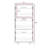 Zapatero Campora Coñac 55 cm Con Tres Puertas - Closets | Bylmo