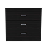Cómoda Melia Wengue 80x75.7cm De Tres Hileras con Tres Cajones - Cajoneras | Bylmo