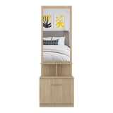 Cómoda San Martin Rovere 54 cm con Espejo y Un Cajón - Mesas de Noche | Bylmo