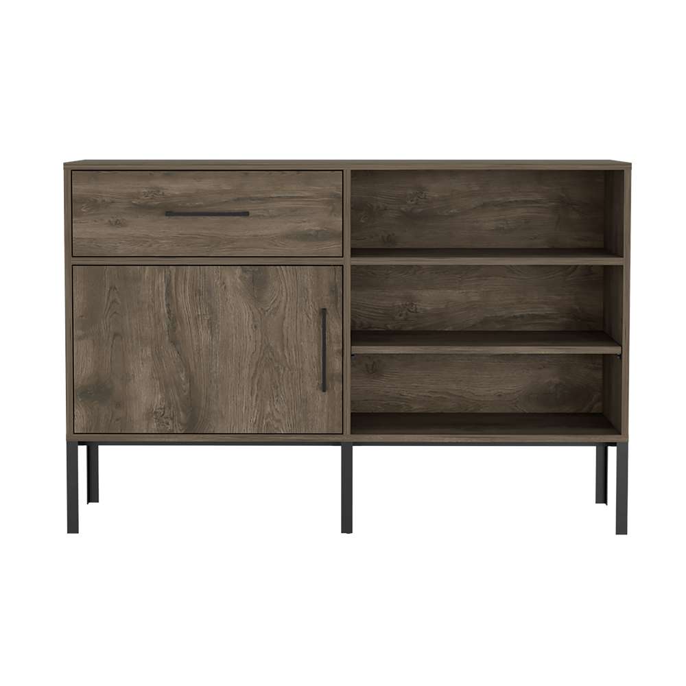 Arrimo Soho Bellota 120 cm con Una Puerta y Un Cajón - Bifes | Bylmo
