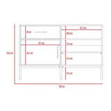 Arrimo Soho Bellota 120 cm con Una Puerta y Un Cajón - Bifes | Bylmo