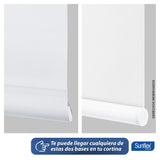 Persiana Blackout Blanco 160x230cm Fondo Entero Enrollable - Cortinas | Bylmo