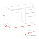 Escritorio Dublin Milan 120 cm con Archivador y Cajones - Escritorios y Archivadores | Bylmo