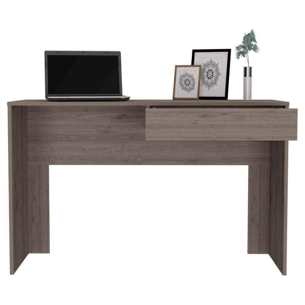 Escritorio Acre Ceniza 120 cm con Cajón - Escritorios y Archivadores | Bylmo