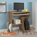 Escritorio Adelaide Pino 88 cm con Revistero y Entrepaños - Escritorios y Archivadores | Bylmo