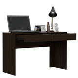 Escritorio Acre Wengue 120.2x75.6cm Con Dos Cajones - Escritorios y Archivadores | Bylmo