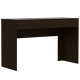 Escritorio Acre Wengue 120.2x75.6cm Con Dos Cajones - Escritorios y Archivadores | Bylmo