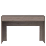 Escritorio Acre Ceniza 120x76cm Con Dos Cajones - Escritorios | Bylmo