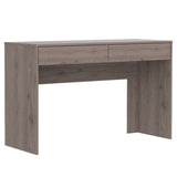 Escritorio Acre Ceniza 120x76cm Con Dos Cajones - Escritorios | Bylmo